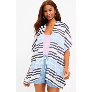 Ann Taylor Loft striped Cardigan  One Size